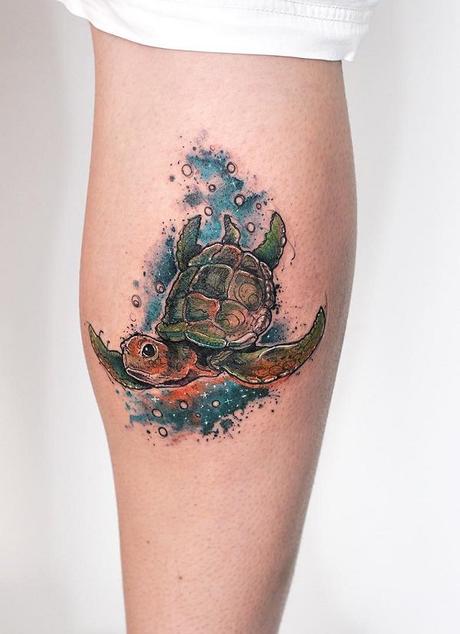 Mas de 20 ideas originales de Tatuajes de Tortugas