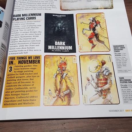 Cartas de poker de W40K y aun mas cosas filtradas de la WD Cartas de poker de W40K y aun mas cosas filtradas de la WD