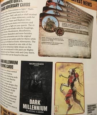 Cartas de poker de W40K y aun mas cosas filtradas de la WD Cartas de poker de W40K y aun mas cosas filtradas de la WD