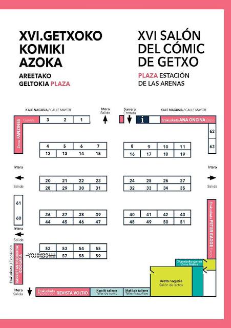 XVI edición del Salón del Cómic de Getxo/Getxoko Komiki Azoka