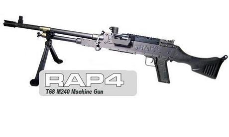 rap4 t68 m240 entre las armas de paintball más caras del mundo