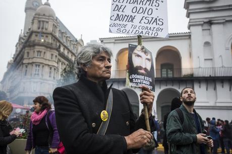 Santiago Maldonado: crónica visual de una búsqueda