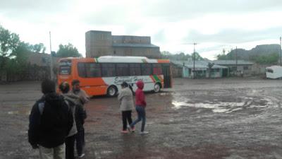Pequeños del Jardín de Infantes Ayenhue viajaron a la capital provincial