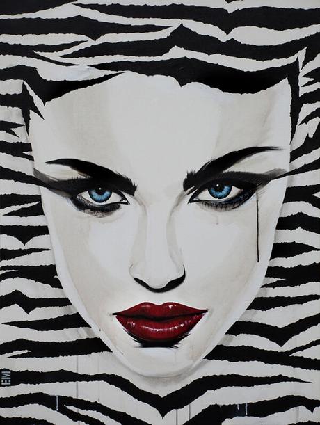 Increibles y coloridas pinturas de Emma Sheldrake Increibles y coloridas pinturas de Emma Sheldrake