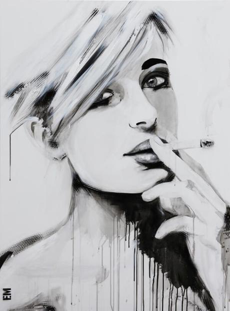 Increibles y coloridas pinturas de Emma Sheldrake Increibles y coloridas pinturas de Emma Sheldrake