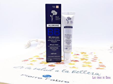 BB Cream Ojos al Aciano de Klorane Beauty Expertise Octubre Pierre Fabre dermocosmetica ducray klorane rené furterer avene a-derma belleza beauty otoño