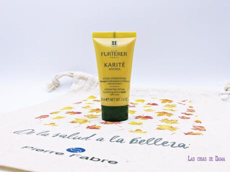 Karité Hydra Mascarilla de René Furterer Beauty Expertise Octubre Pierre Fabre dermocosmetica ducray klorane rené furterer avene a-derma belleza beauty otoño