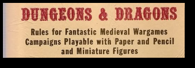 La caja blanca de D&D :OD&D White Box (1974) La caja blanca de D&D :OD&D White Box (1974)