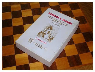 La caja blanca de D&D :OD&D White Box (1974)