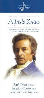 Pola de Siero también con Alfredo Kraus Pola de Siero también con Alfredo Kraus