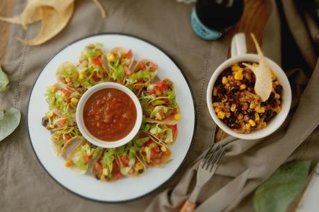 Mini tacos de ternera, un plato tex-mex para el aperitivo