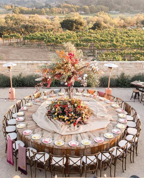 Wedding Mistakes: originales montajes de mesas de banquetes realmente incómodos