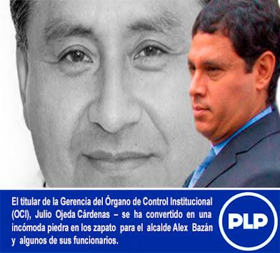 ALEX BAZÁN INCOMODO CON LA GERENCIA DE OCI..