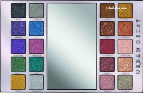 HEAVY METALS METALLIC EYESHADOW PALETTE