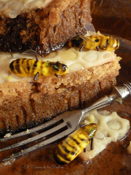 Panal de Rica Miel. Trampantojo Panal de Rica Miel. Trampantojo