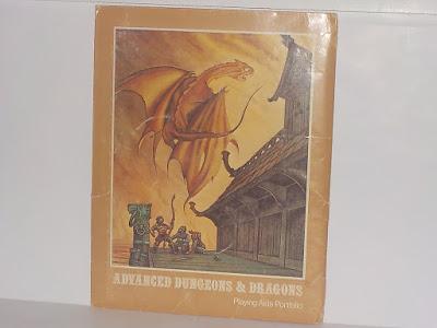 Portafolios y otros productos de papelería de D&D (80's)