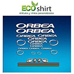 PEGATINAS ORBEA R71 VINILO ADESIVI DECAL AUFKLEBER КЛЕЙ MTB STICKERS BIKE (BLANCO)