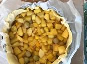 Tarta mazanas, piña merengue, receta rápida