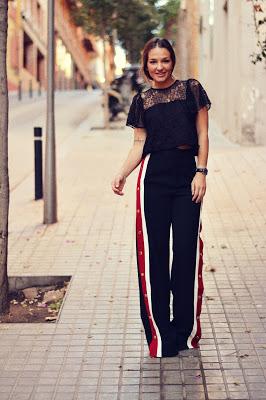 COSY KNIT AND SIDE BUTTONED PANTS