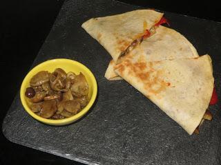 QUESADILLA DE SETAS QUESADILLA DE SETAS