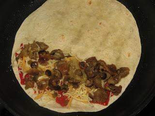 QUESADILLA DE SETAS QUESADILLA DE SETAS