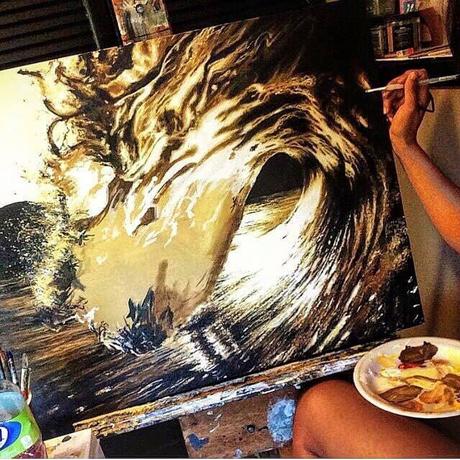 Lori Gilbert y sus pinturas al oleo de paisajes naturales Lori Gilbert y sus pinturas al oleo de paisajes naturales