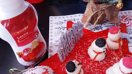 Muñecos de nieve de coco Muñecos de nieve de coco