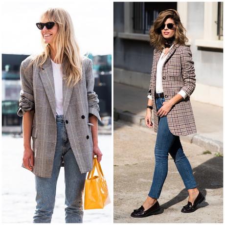 Inspiration: Checked Blazer