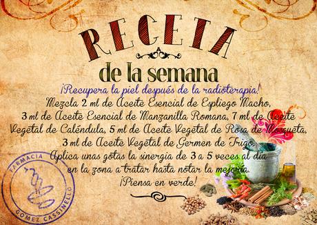 Receta: Recupera la piel tras la radioterapia