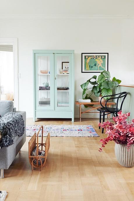 HOME TOUR: Vintage y Mint