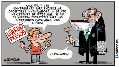 Un fiscal reprobado y una jueza condecorada azuzan el fuego contra Cataluña Un fiscal reprobado y una jueza condecorada azuzan el fuego contra Cataluña