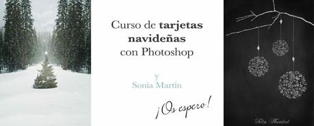Curso online Tarjetas navideñas con Photoshop tarjetas navideñas con Photoshop