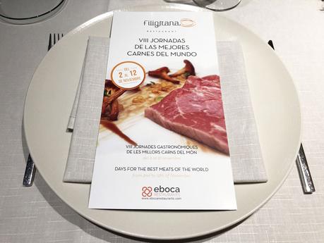 Jornadas de las Mejores Carnes del Mundo del Restaurante Filigrana Jornadas de las Mejores Carnes del Mundo del Restaurante Filigrana