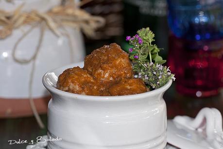 Albondigas de Bonito a la Sidra