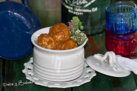 Albondigas de Bonito a la Sidra Albondigas de Bonito a la Sidra