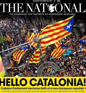 Catalunya protagoniza las portadas de la prensa internacional. Catalunya protagoniza las portadas de la prensa internacional.