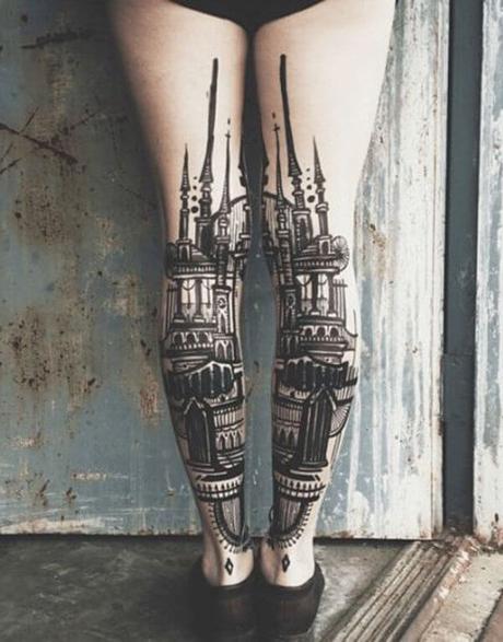 30 ideas increibles de tatuajes en las piernas