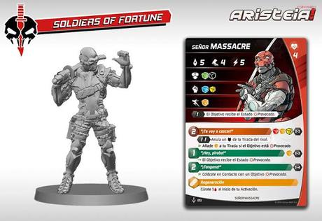 Figuras y cartas de Soldados de Fortuna, para Aristeia!