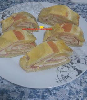 BRAZO GITANO DE TORTILLA DE PATATA   DE MI AMIGA LOLI TRADICIONAL Y EN THERMOMIX