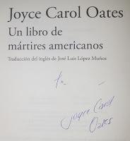 Rueda de prensa Joyce Carol Oates