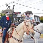 Algarabía en el  “Desfile Municipal Día de Muertos”