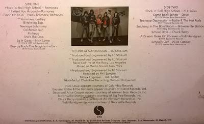 V.A - Rock 'N' Roll High School -Lp 1979 (Ramones, Eddie Hot rods, Devo...) V.A - Rock 'N' Roll High School -Lp 1979 (Ramones, Eddie Hot rods, Devo...)