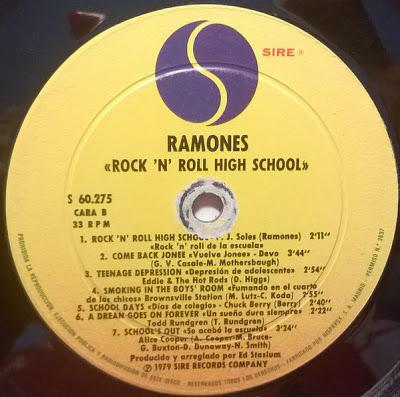 V.A - Rock 'N' Roll High School -Lp 1979 (Ramones, Eddie Hot rods, Devo...) V.A - Rock 'N' Roll High School -Lp 1979 (Ramones, Eddie Hot rods, Devo...)