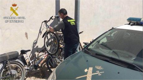 Desintegran en Alicante banda dedicada al robo de bicicletas