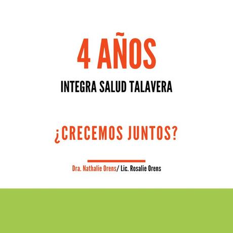 Integra Salud Talavera cumple 4 años Integra Salud Talavera cumple 4 años