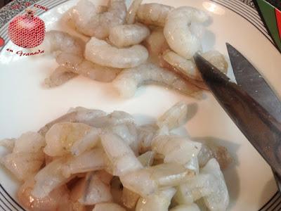 Tempura de langostinos estilo Nobu-Rock Tempura de langostinos estilo Nobu-Rock