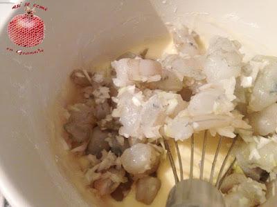 Tempura de langostinos estilo Nobu-Rock Tempura de langostinos estilo Nobu-Rock