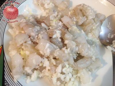 Tempura de langostinos estilo Nobu-Rock Tempura de langostinos estilo Nobu-Rock