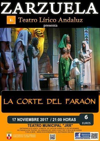 ZARZUELA: Teatro Lírico Andaluz presenta ” La Corte del Faraón “
