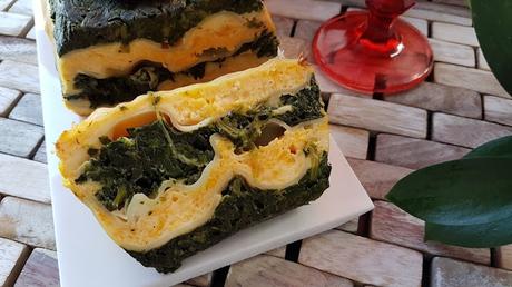 Pastel de espinacas con calabaza Pastel de espinacas con calabaza